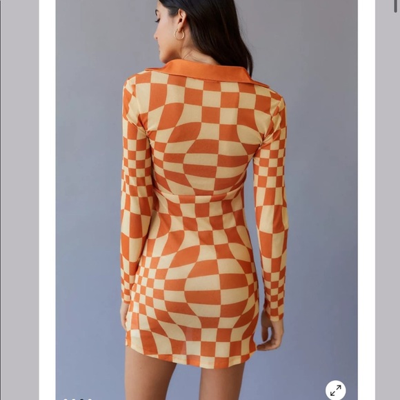 NGOrder Warped Pattern Mini Dress - Picture 5 of 8